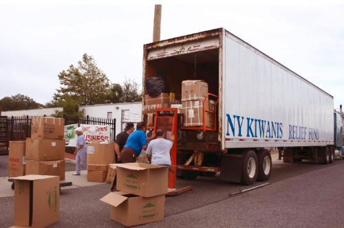 truck loading